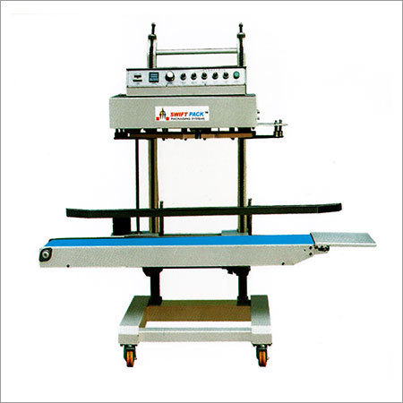Heavy Duty Continuous Band Sealer - Stainless Steel, 1450x680x1480 mm | Electric Drive, Corrosion Resistant, High Efficiency, 230 Watt