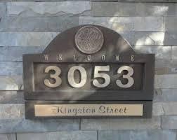 House Number Plate