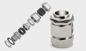 Brass Double Compression Cable Gland