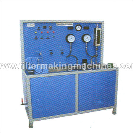 Oil Filter Test Rig - Mild Steel, 110-220 Volt, Blue | High Efficiency Testing for Diesel Engine Fuel Filters, Long Life Operation, Error-Free Functioning