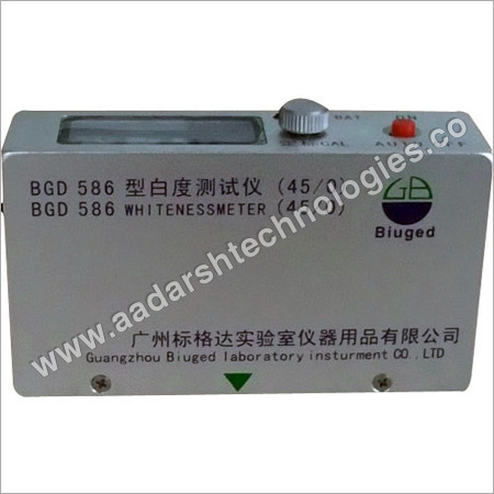 Portable Whiteness Meter - 114mm x 32mm x 64mm, Grey Color, Accuracy +/- 1.2GU, Measuring Range 0-160.0GU, Minimal Maintenance, High Operational Fluency