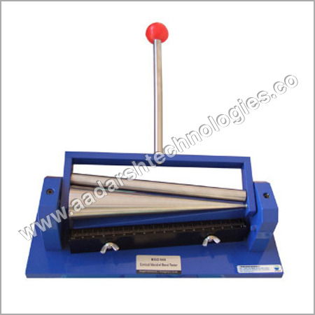 Conical Mandrel Bend Tester - Mild Steel, Big End 38 mm, Small End 3.2 mm, Blue | Easy to Operate, Anti-Corrosive Body, Superior Performance