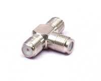 टी जॉइंटर 3 एफ महिला कनेक्टर