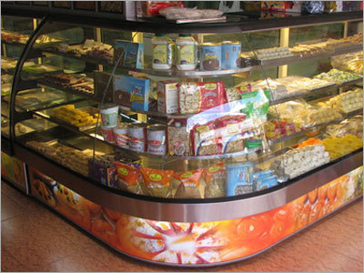 Hot Cold Display Counter