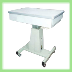 Motorized Table - Stainless Steel, Manual Drive Surgical Instrument with Drawer for Hospital Use, Laser Technology