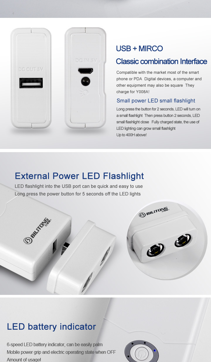 Led Light Power Bank