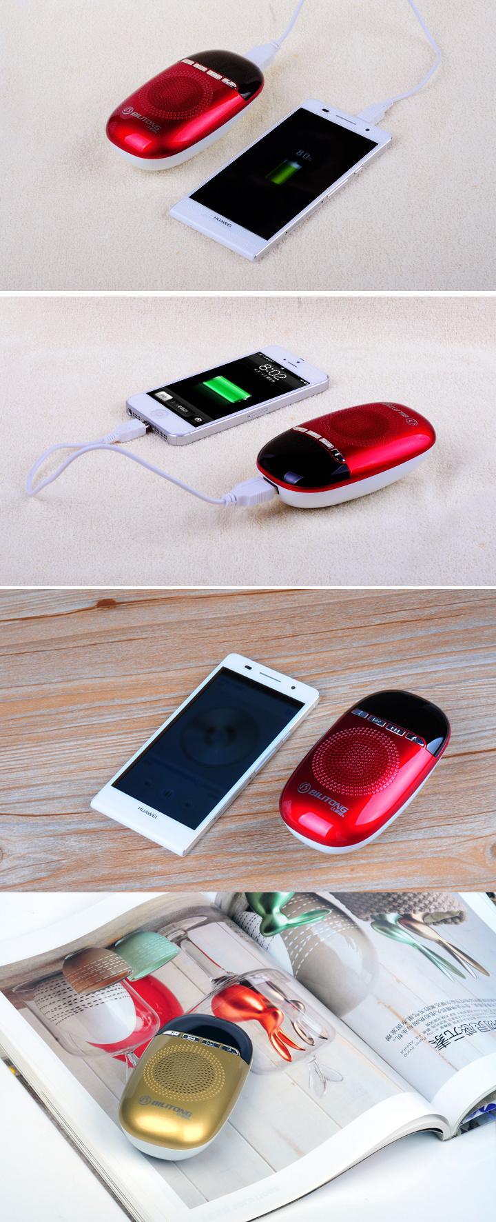 Power Bank Led Lighting Bluetooth Speaker