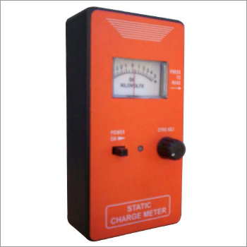 Static Charge Meter - Color: Black