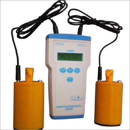 Digital Surface Resistivity Meter - Color: White