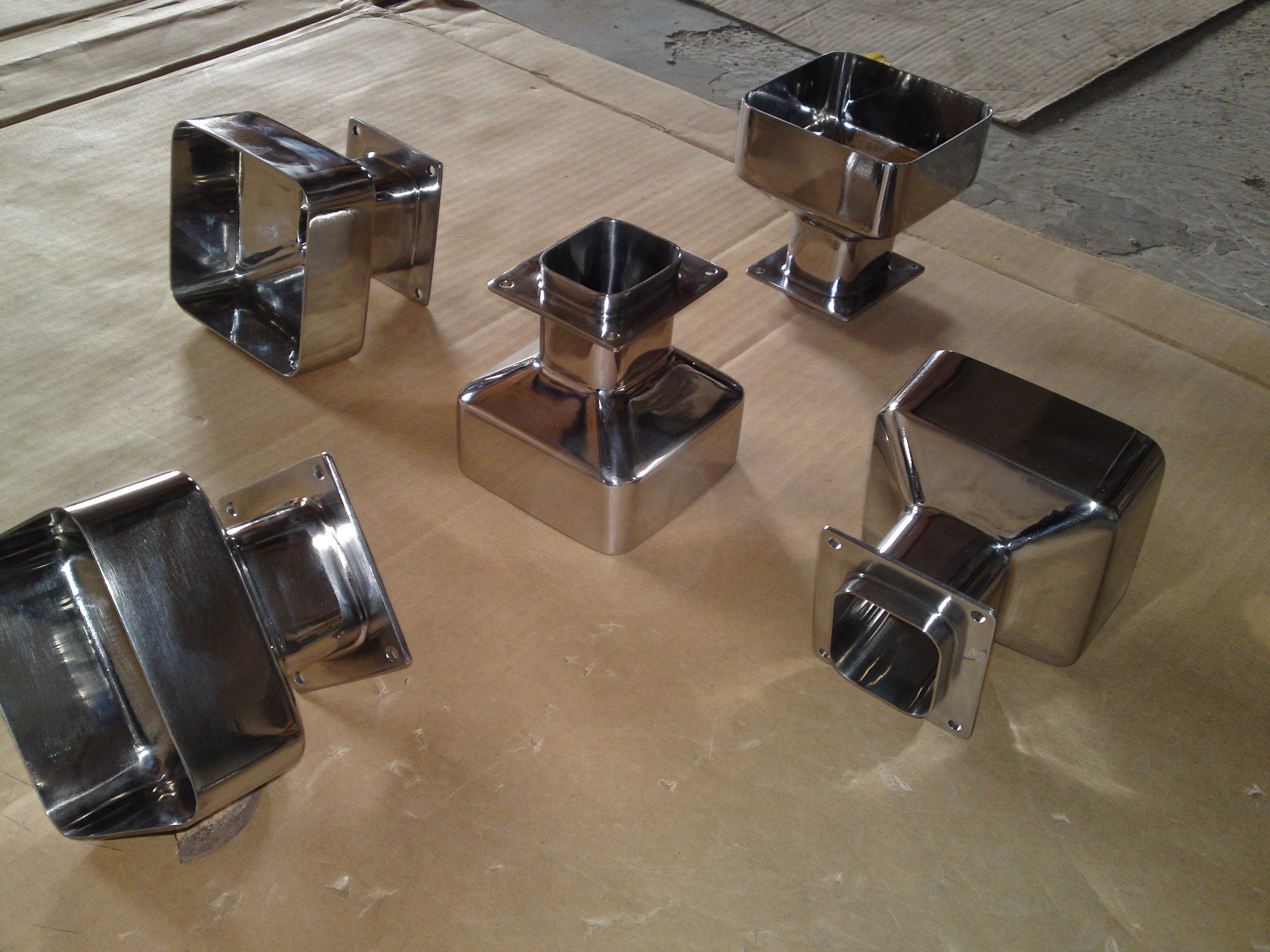 Fabricated Tablet Chute