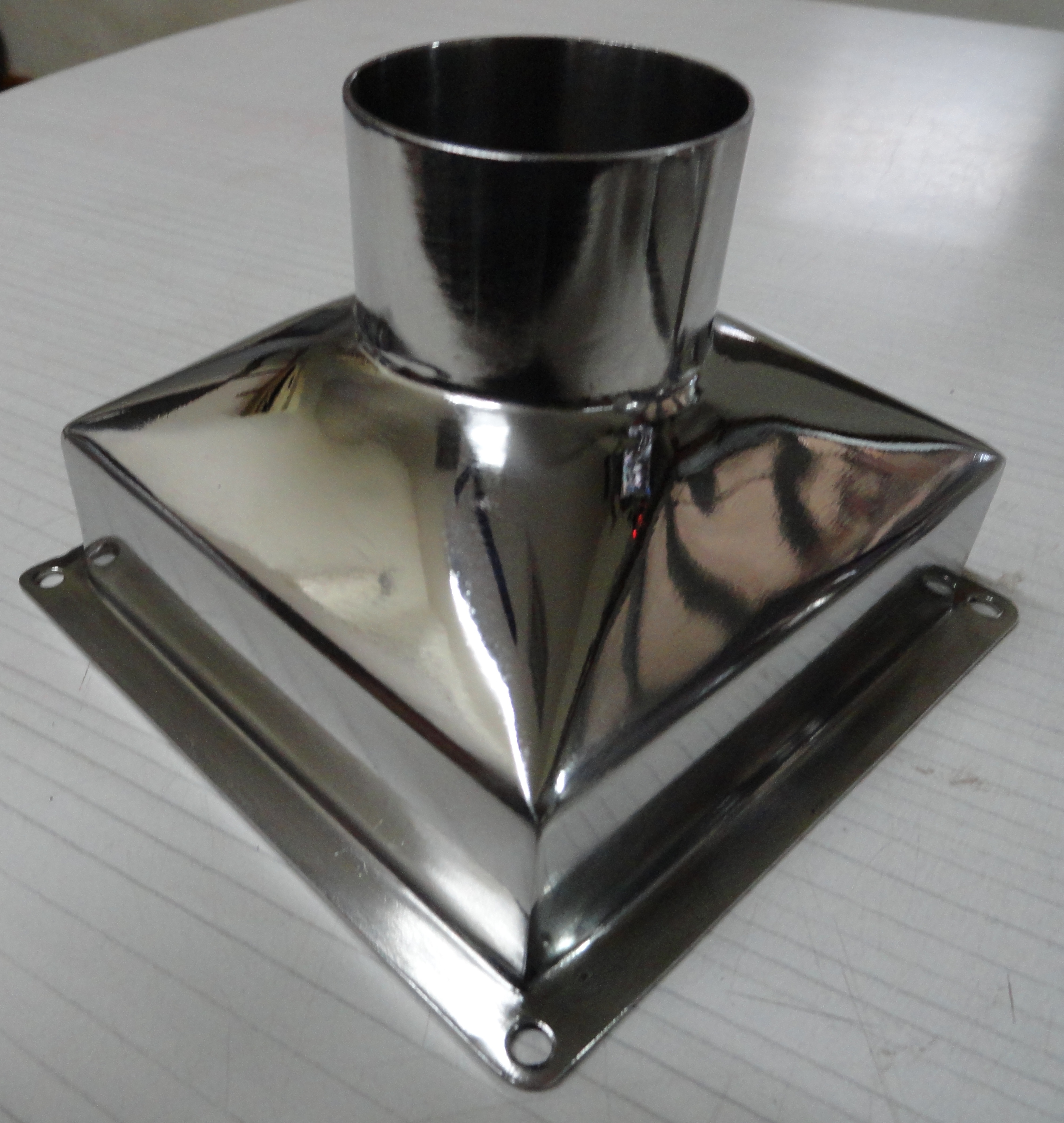 Fabricated Tablet Chute