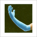 Rubber Nitrile Long Length Gloves - Color: Blue