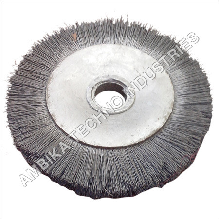 Stainless Steel Wire Brush - 100-200mm Diameter, 0.1-0.3mm Wire Diameter, 25-50mm Bristle Length | Rugged Design, Anti-Corrosive, Easy to Install 