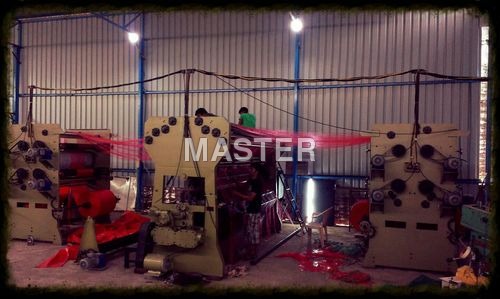 Automatic Leno Raschel Knitting Mesh Bag Machine