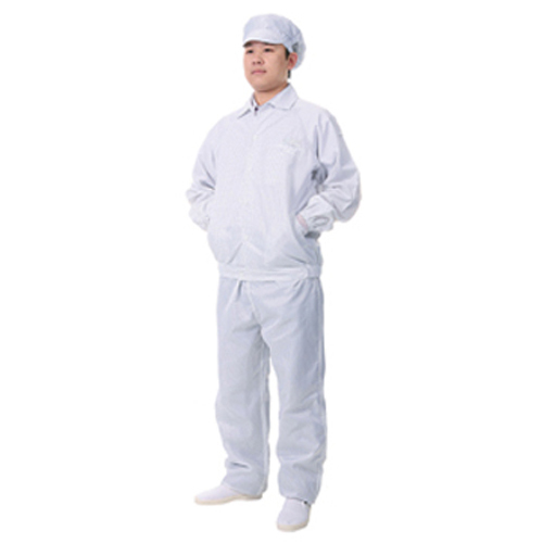 ESD Turndown Collar Jacket and Pants for Anti-static Work Shop