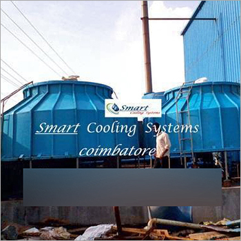 Frp राउंड बॉटल शेप कूलिंग टावर्स