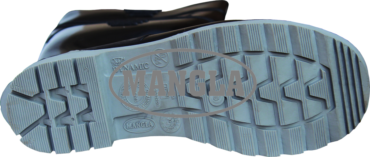 Dynamic Black - Grey - Insole Material: Pvc