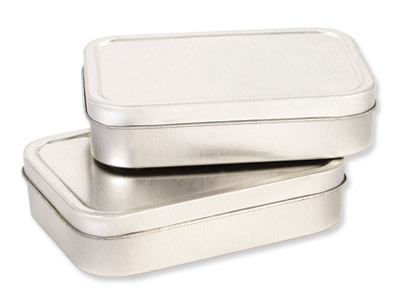 Rectangular Tin Box Food Safety Grade: No