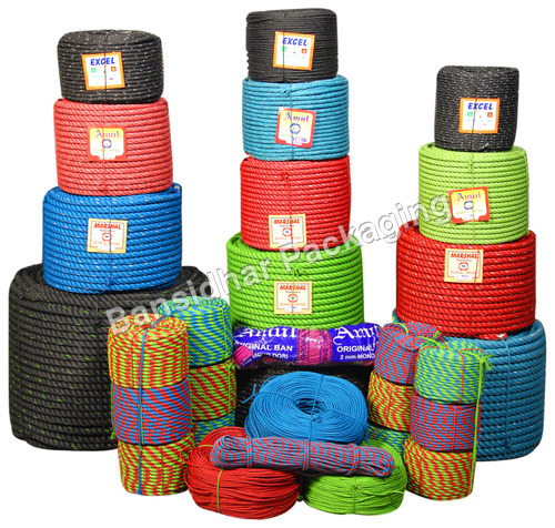 HDPE रंगीन रस्सियाँ