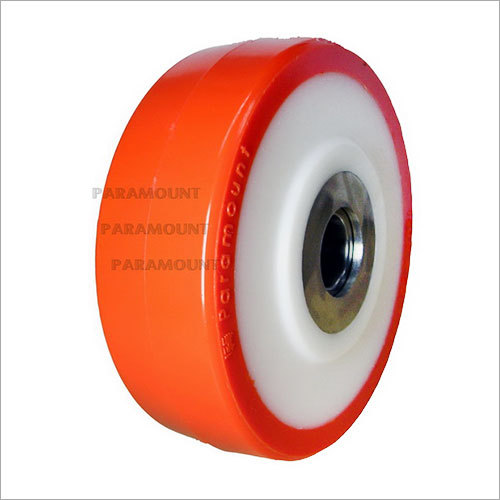 PU बांडेड पहिए