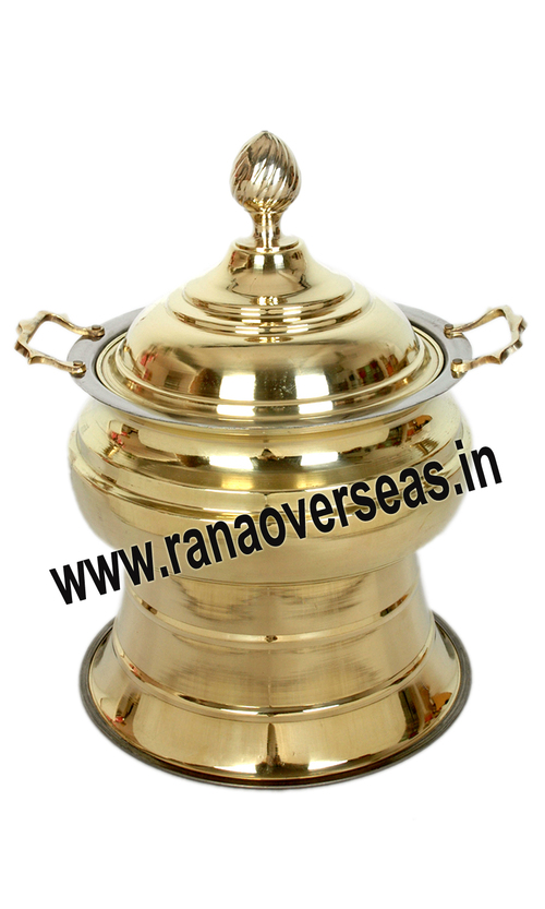 Golden Brass Metal Caterers Chafing Dish