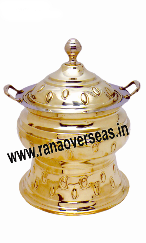 Golden Brass Metal Economy Chafing Dish