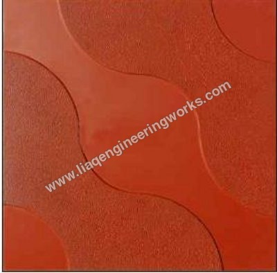 Rubberized Pvc Moulds For Chequered Tiles