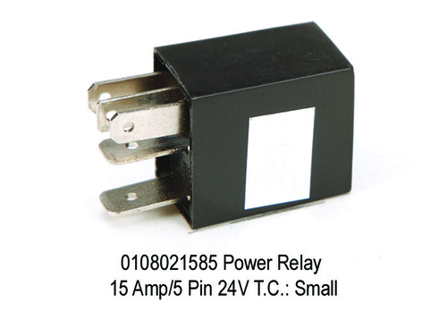 पावर माइक्रो रिले 15 Amp5 पिन 24v T. में उपयोग के लिए: ऑटोमोबाइल के लिए