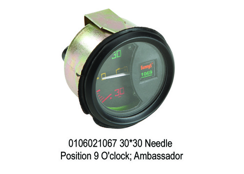 सुई की स्थिति 9 बजे; उपयोग के लिए राजदूत: ऑटोमोबाइल के लिए