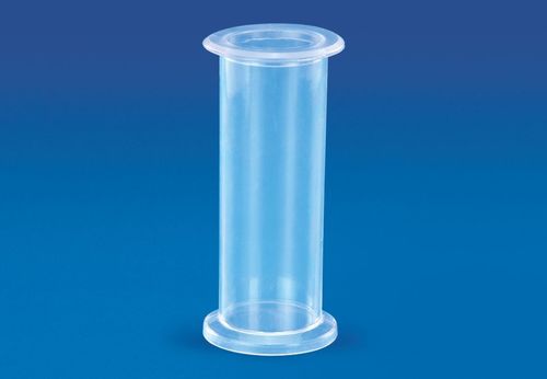 SPECIMEN JAR (Gas Jar) - Plastic, 50mm X h150mm, 12 Pcs | Excellent Protection, Tight-Fitting Cap, Lab Use for Specimen Preservation