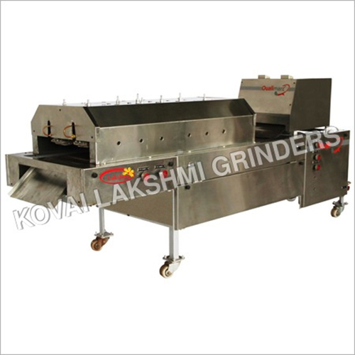 Automatic Chapati Making Machine - Stainless Steel, Silver Color | High Quality Roti Forming Technology