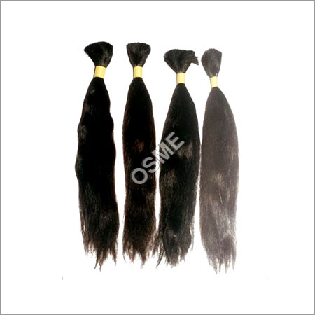 Single Drawn Remy Human Hair (Straight) - Human Hair, Black, Varied Length | Customizable Style, Natural Look, Long Lasting