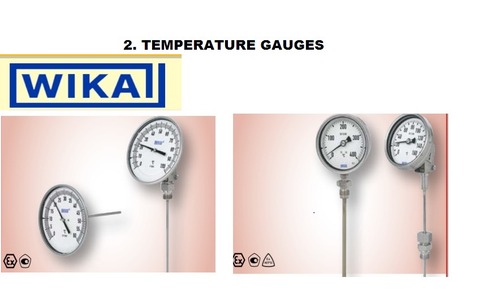 Temperature Gauges - Stainless Steel, 3" & 5" Sizes | Analog Display, High Performance, Liquid Damping Option