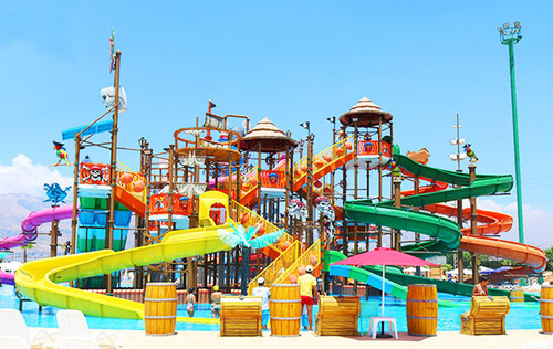 27 Platform Water Play System - Material: Metal