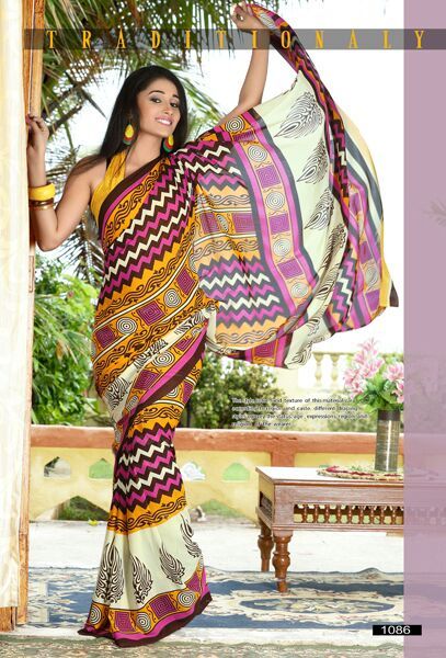 Synthetic Fancy Sarees
