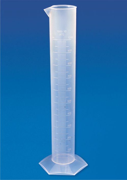 Borosilicate Glass Measuring Cylinders Hexagonal