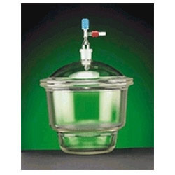 ग्लास लेबोरेटरी डेसिकेटर वैक्यूम