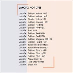 Jakofix Hot Dyes