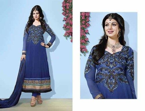 Georgette Embroidery Dress Material