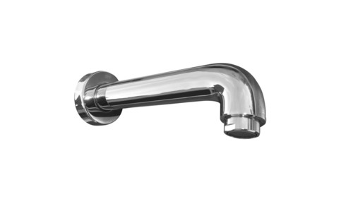 फ्लैंज के साथ पीतल की टोंटी