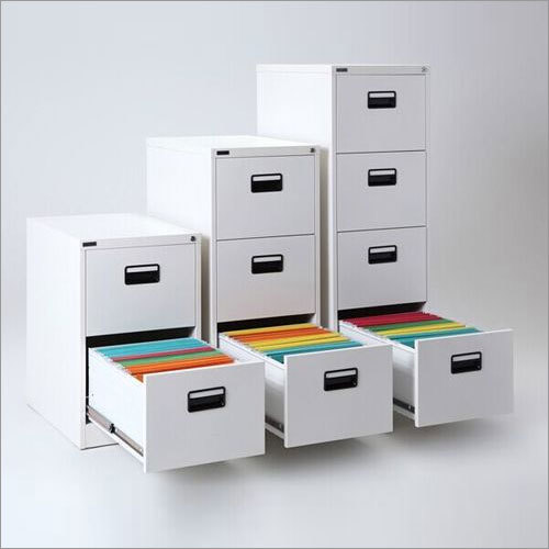 कार्यालय ऊर्ध्वाधर धातु 4 दराज फ़ाइल कैबिनेट