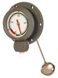 फ्लोट और डायल गेज