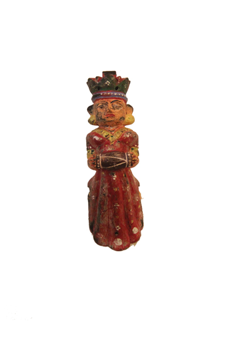 Wooden Musical Lady Figure