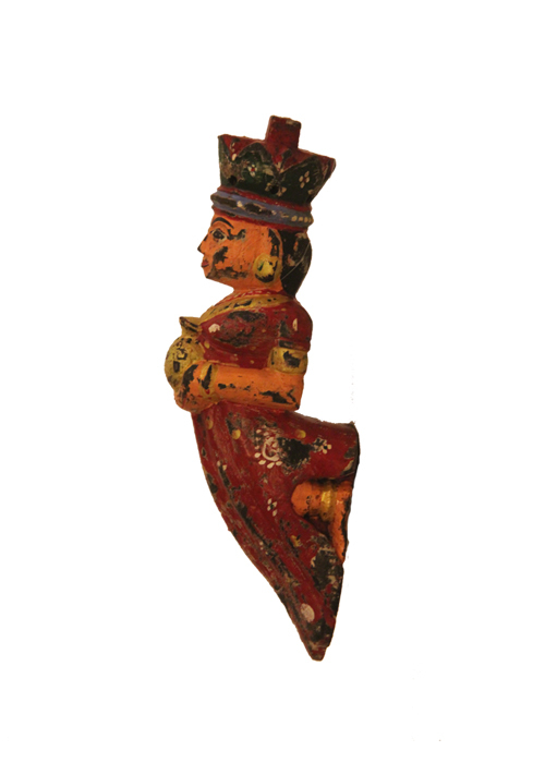 Wooden Musical Lady Figure