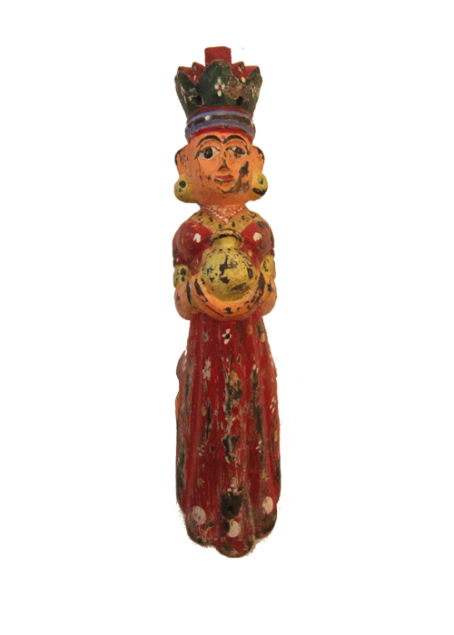 Wooden Musical Lady Figure