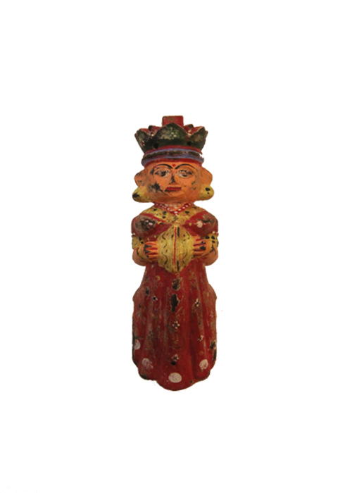 Wooden Musical Lady Figure