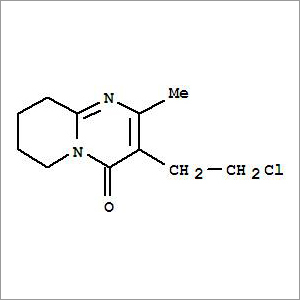 3-(2-कलोरोएथिल) 6-7-8-9 टेट्राहाइड्रो -2-मिथाइल.4H-पायरीडो {1-2a} पिरिमिडिन -4-एक HCl
