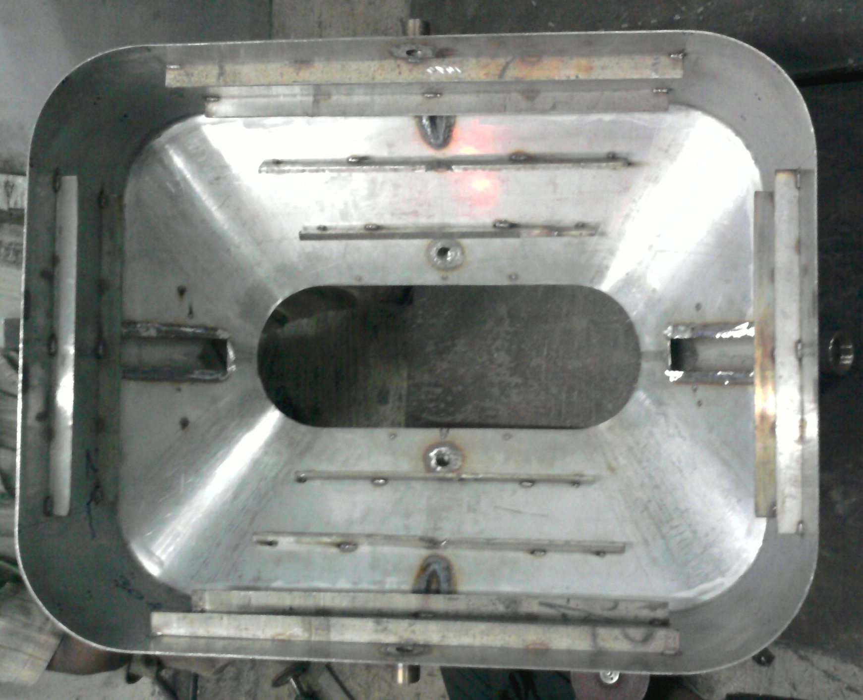 Customized Hopper Single Wall