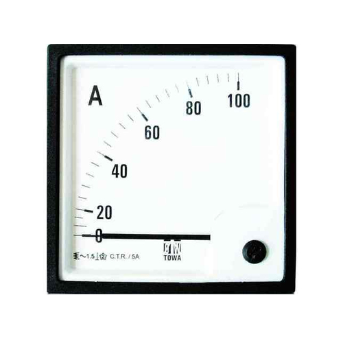 मूविंग आयरन SQ 96 A.C. एमीटर