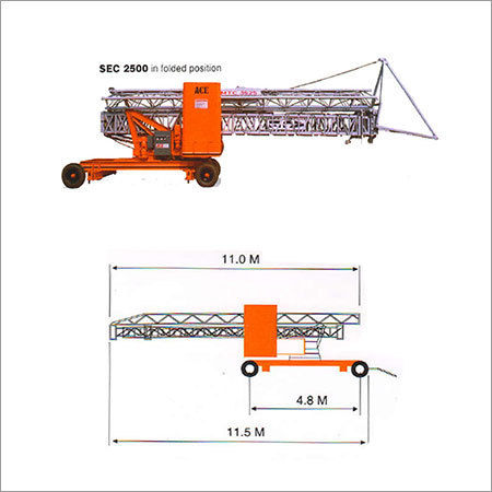 Self Erecting Tower Crane